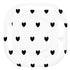 White and Black Hearts Galaxy Buds Pro Skin
