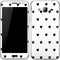 White and Black Hearts Galaxy J3 Skin