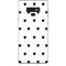 White and Black Hearts Galaxy Note 9 Skin