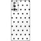 White and Black Hearts Galaxy Note20 5G Skin