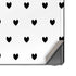 White and Black Hearts Galaxy Note20 5G Skin