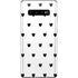 White and Black Hearts Galaxy S10 Plus Skin