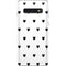 White and Black Hearts Galaxy S10 Skin