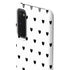 White and Black Hearts Galaxy S20 Lite Case