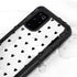 White and Black Hearts Galaxy S20 Plus Waterproof Case