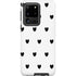 White and Black Hearts Galaxy S20 Ultra 5G Pro Case