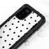 White and Black Hearts Galaxy S20 Waterproof Case