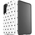 White and Black Hearts Galaxy S21 5G Pro Case