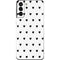 White and Black Hearts Galaxy S21 Plus 5G Skin