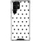 White and Black Hearts Galaxy S22 Ultra Clear Case