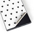 White and Black Hearts Galaxy S22 Ultra Skin