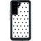White and Black Hearts Galaxy S23 Plus Waterproof Case