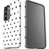 White and Black Hearts Galaxy S23 Pro Case