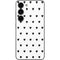 White and Black Hearts Galaxy S23 Skin