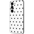 White and Black Hearts Galaxy S23 Skin