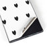 White and Black Hearts Galaxy S23 Ultra Skin