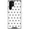 White and Black Hearts Galaxy S24 Ultra Clear Case