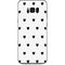White and Black Hearts Galaxy S8 Plus Skin