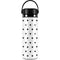 White and Black Hearts Hydro Flask 20oz Wide Mouth Skin