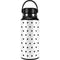 White and Black Hearts Hydro Flask 32oz Wide Mouth Skin