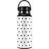 White and Black Hearts Hydro Flask 32oz Wide Mouth Skin