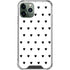 White and Black Hearts iPhone 11 Pro Max Clear Case