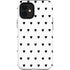 White and Black Hearts iPhone 12 Mini Impact Case