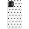 White and Black Hearts iPhone 12 Mini Lite Case
