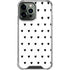 White and Black Hearts iPhone 13 Pro Max Clear Case