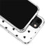 White and Black Hearts iPhone 14 Plus Clear Case