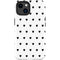 White and Black Hearts iPhone 14 Plus Impact Case