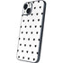 White and Black Hearts iPhone 15 Plus Skin