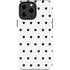 White and Black Hearts iPhone 15 Pro Max Impact Case