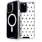 White and Black Hearts iPhone 15 Pro Max MagSafe Case