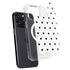 White and Black Hearts iPhone 14 Pro Max MagSafe Case