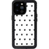White and Black Hearts iPhone 14 Pro Max Waterproof Case