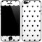 White and Black Hearts iPhone 5/5s/5SE Skin