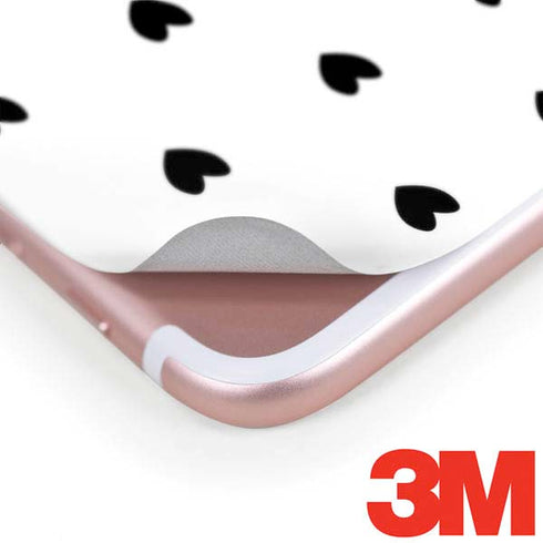 White and Black Hearts iPhone 7 Skin