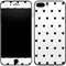 White and Black Hearts iPhone 8 Plus Skin