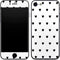 White and Black Hearts iPhone 8 Skin
