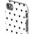 White and Black Hearts iPhone SE (2nd & 3rd Gen) Pro Case