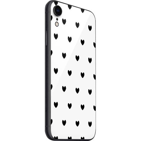 White and Black Hearts iPhone SE (2nd & 3rd Gen) Skin