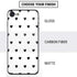 White and Black Hearts iPhone SE (2nd & 3rd Gen) Skin