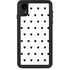 White and Black Hearts iPhone XR Waterproof Case