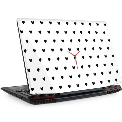 White and Black Hearts Legion Y720 Skin