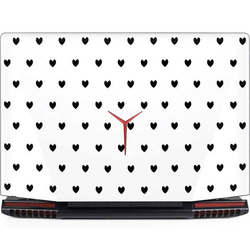 White and Black Hearts Legion Y720 Skin