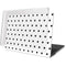 White and Black Hearts MacBook Pro 13in (2020) Case plus Skin