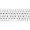 White and Black Hearts Magic Keyboard Skin