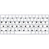 White and Black Hearts Magic Keyboard Skin