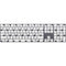 White and Black Hearts Magic Keyboard with Numeric Keypad Skin